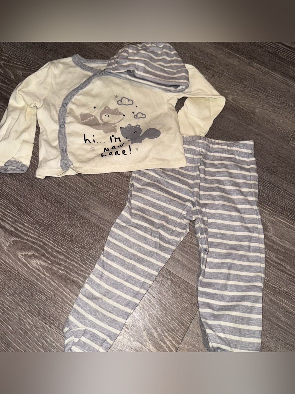 Gerber Matching Set Size 3-6 Months